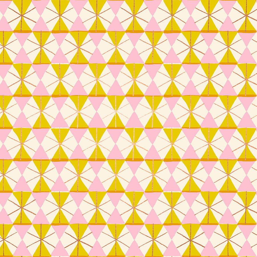 Merry Happy by Kimberly Kight : Happy Hexie Metallic Golden Hour RS3102 11M