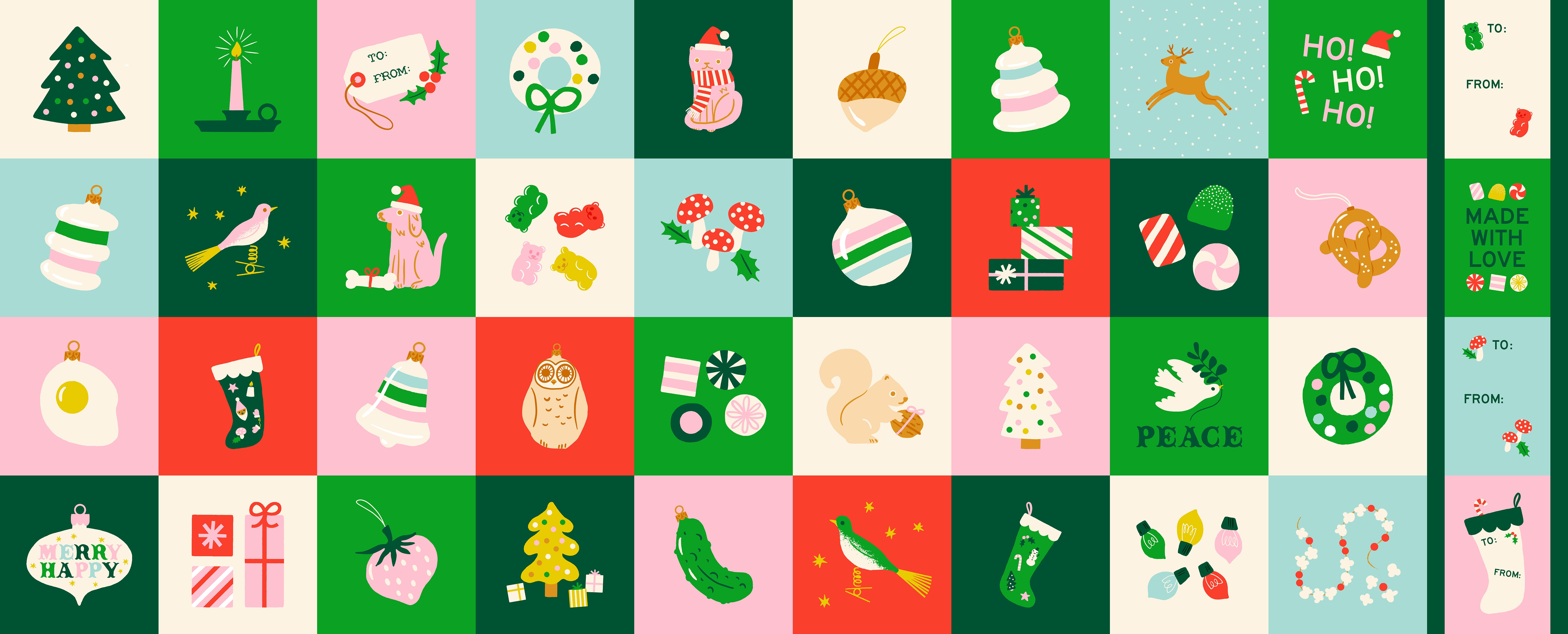 Merry Friday × Google Play フリップボックス Merry Happy by Kimberly Kight : Merry Happy PANEL Lollipop RS3105