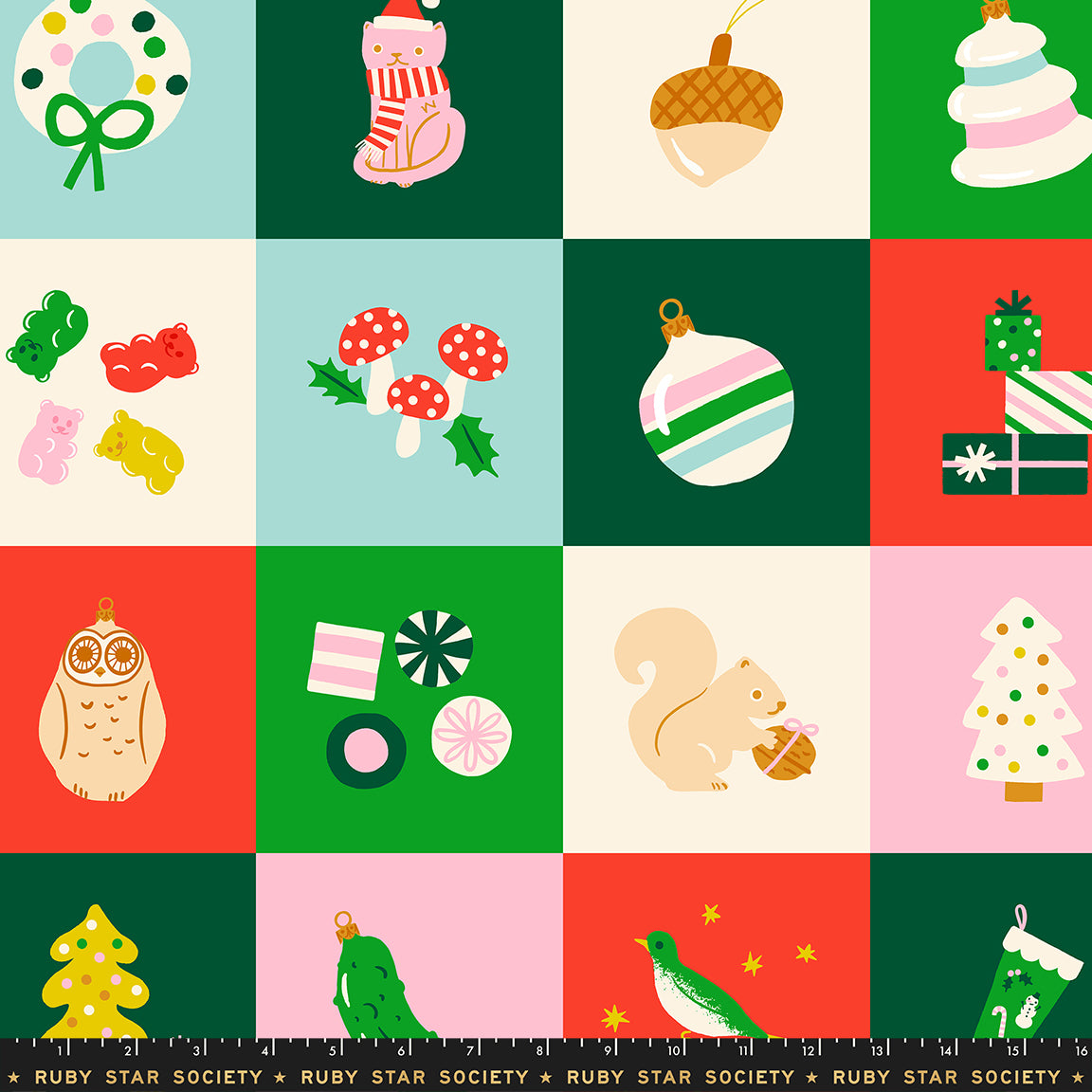 Merry Happy by Kimberly Kight : Merry Happy PANEL Lollipop RS3105 11