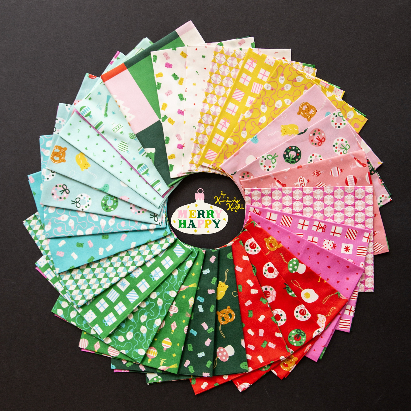 Merry Happy by Kimberly Kight : Merry Happy PANEL Lollipop RS3105 11