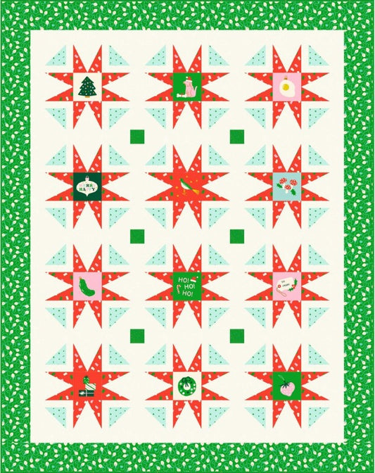 Sugar Cookies Quilt Pattern by Stitched in Purple