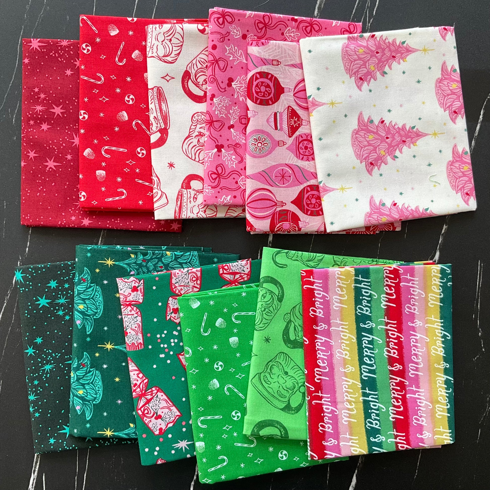 Merry Kitschmas by Louise Pretzel - Merry & Bright Stripes 90670-76