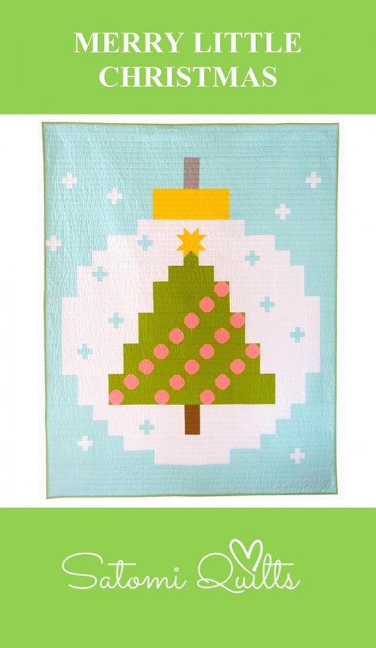 Merry Little Christmas Quilt Pattern by Satomi Quilts