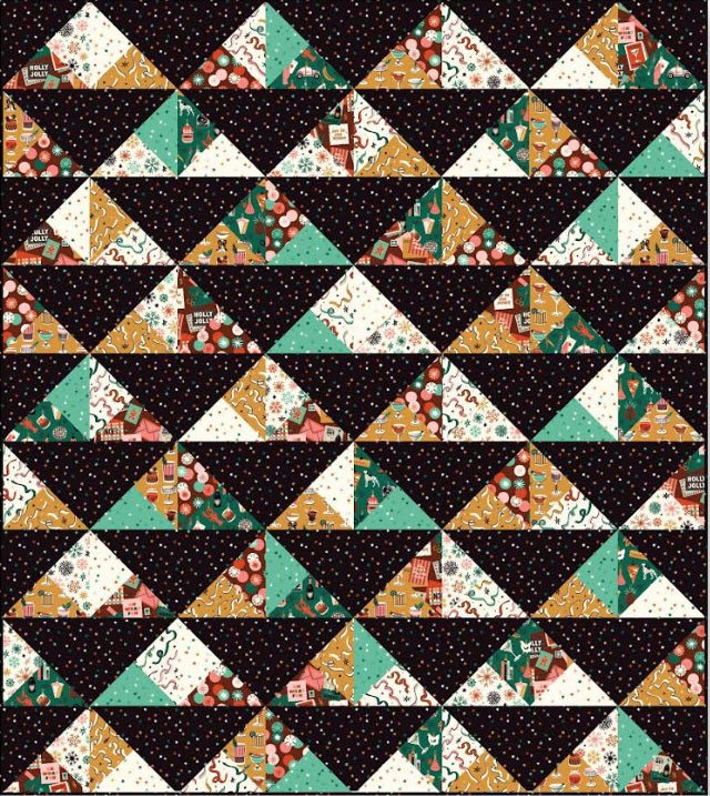 Merry and Mod by Shelby Warwood : Jazzy Gems Quilt Kit