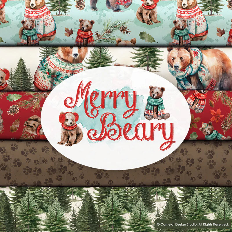 Merry Bearly by Camelot Collection 5" Charms - Special Order - Estimated Arrival August 2025