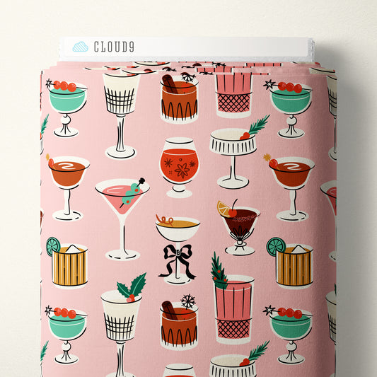 Merry and Mod by Shelby Warwood : Tinsel and Tinis Light Pink 229159