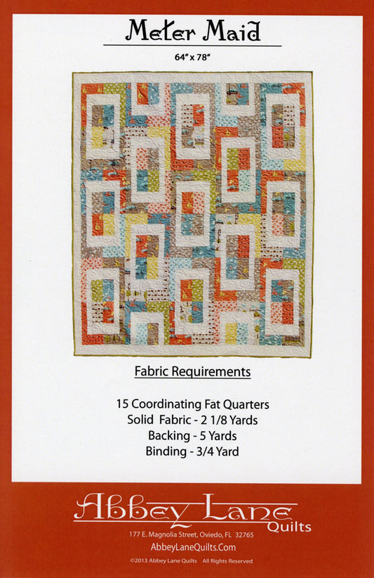 Meter Maid Quilt Pattern by Abbey Lane Quilts