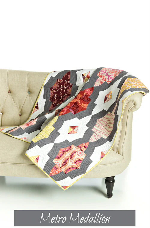 Metro Medallion Quilt Pattern by Sew Kind of Wonderful