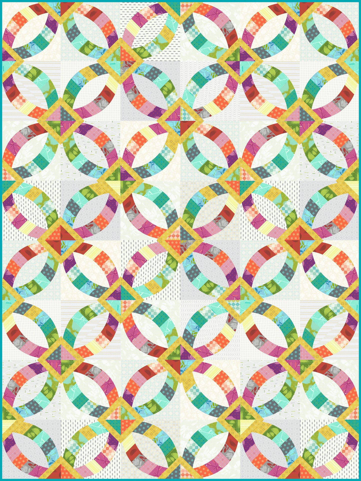Metro Rings Quilt Pattern by Sew Kind of Wonderful