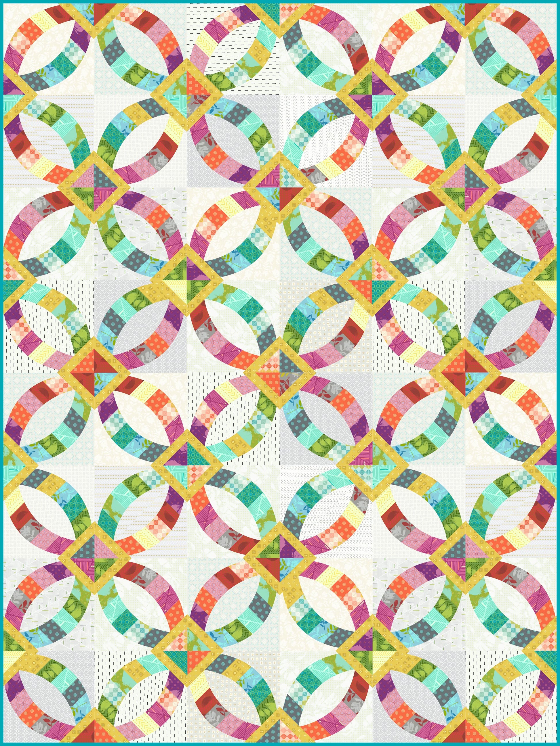 Metro Rings Quilt Pattern by Sew Kind of Wonderful