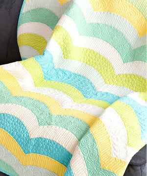 Metro Waves Quilt Pattern by Sew Kind of Wonderful