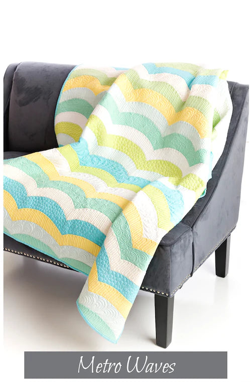 Metro Waves Quilt Pattern by Sew Kind of Wonderful