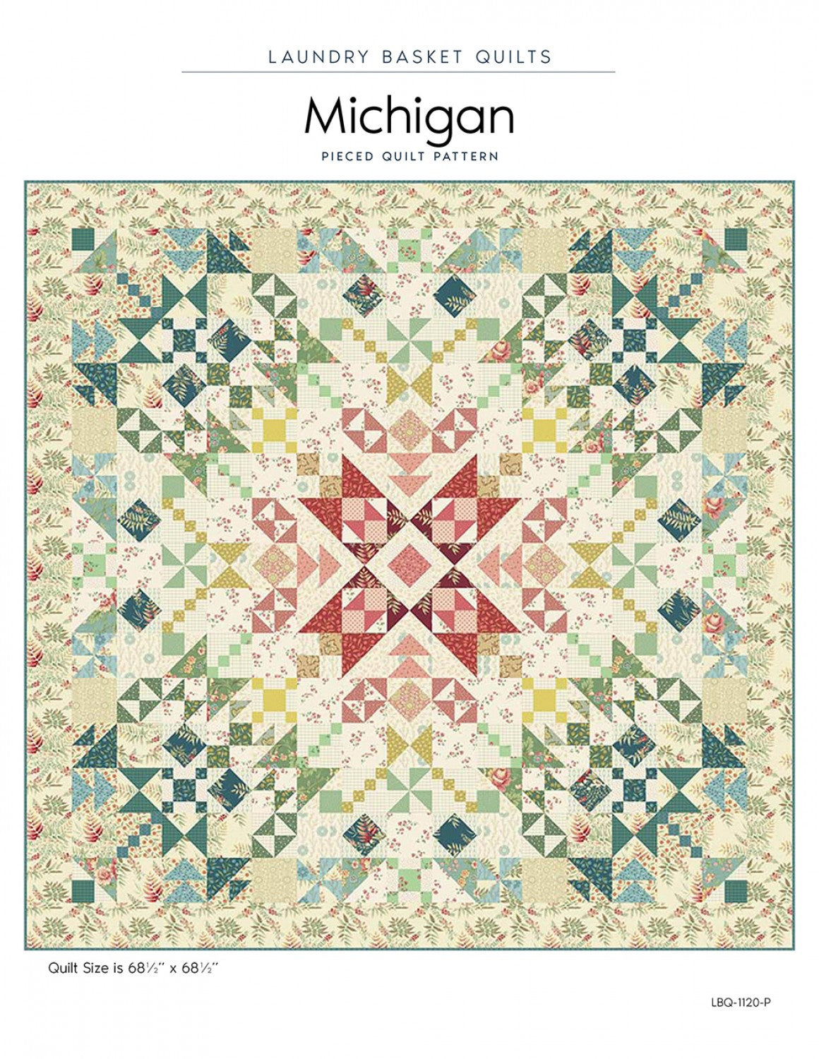 Michigan Quilt Pattern by Laundry Basket Quilts