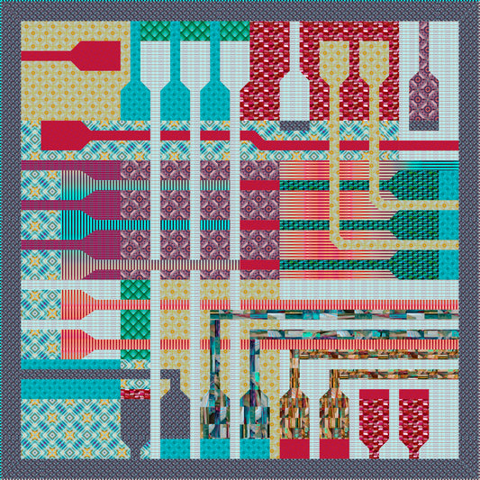 Pre-Order Mosaic by Billy Reue - Microchip Quilt Kit
