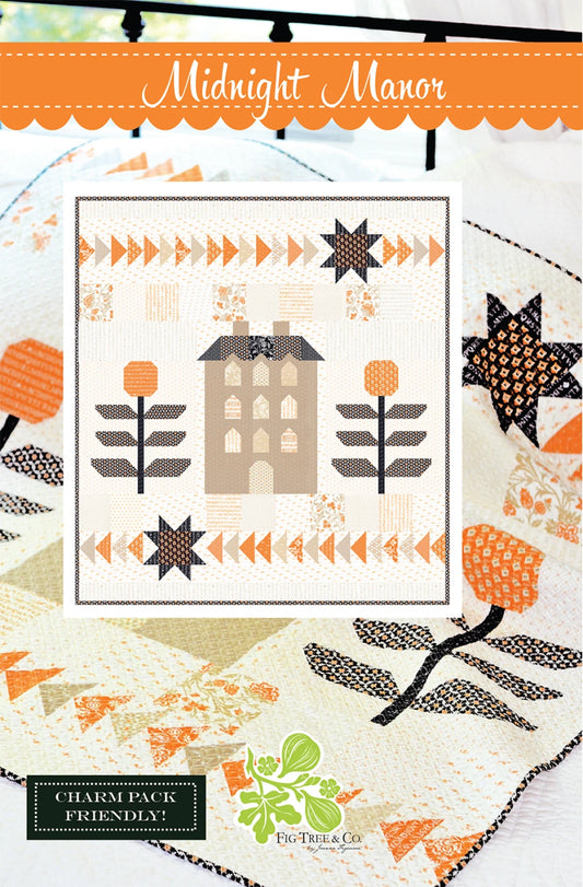 Midnight Manor Quilt Pattern by Fig Tree & Co.