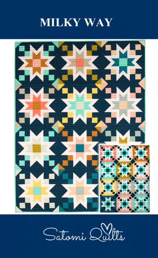 Milky Way Quilt Pattern by Satomi Quilts