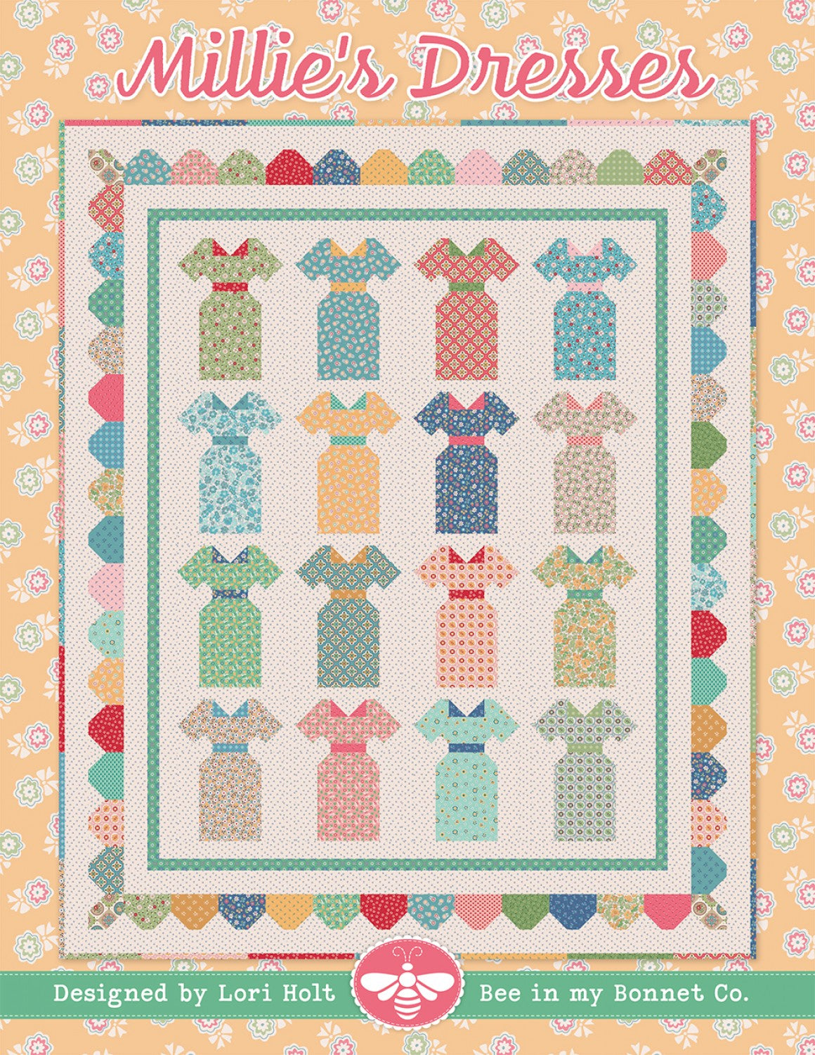 Millie's Dresses Quilt Pattern by It’s Sew Emma