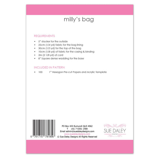 Milly's Bag Pattern - Special Order