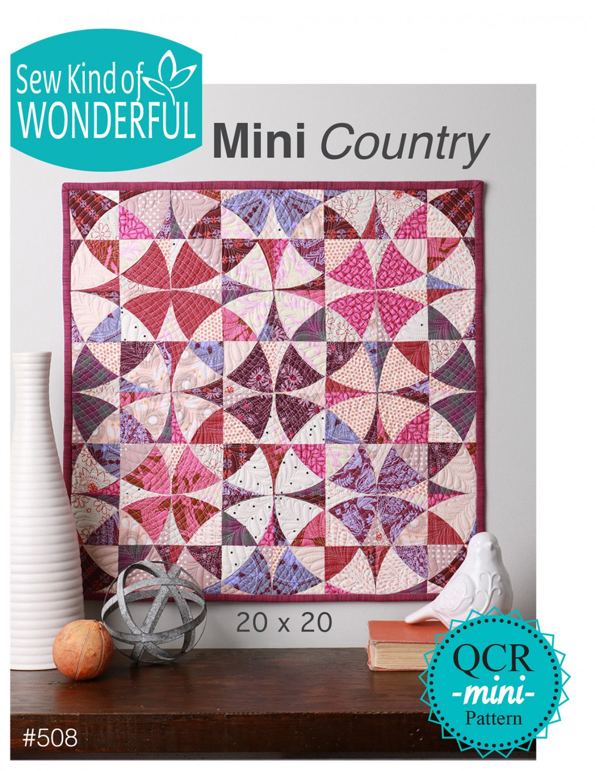 Mini Country Quilt Pattern by Sew Kind of Wonderful