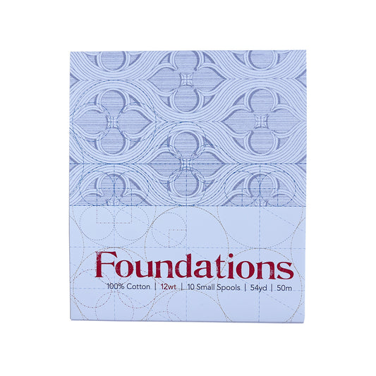 Mini Foundations By Aurifil # AC12FC10 12Wt - Special Order
