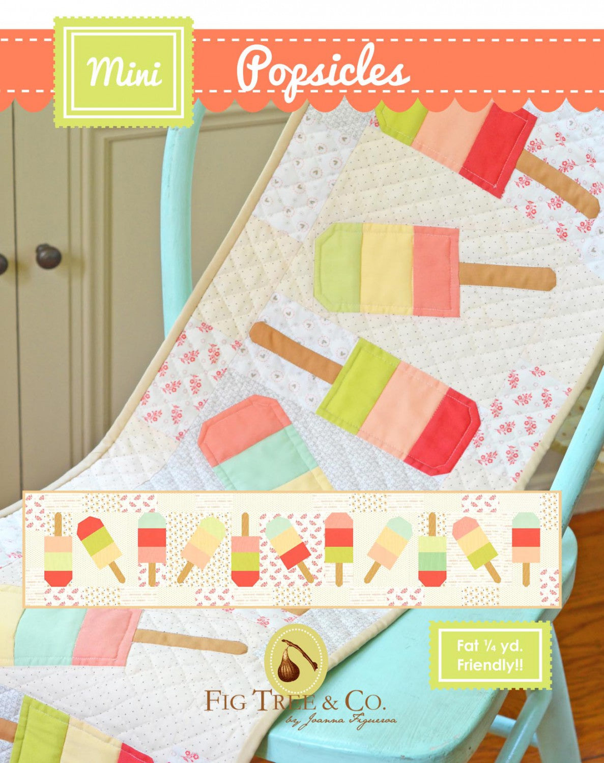 Mini Popsicles Quilt Pattern by Fig Tree & Co.