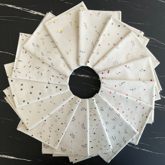 Miniatures by Whistler Studios : Fabric Bundles - Neutral