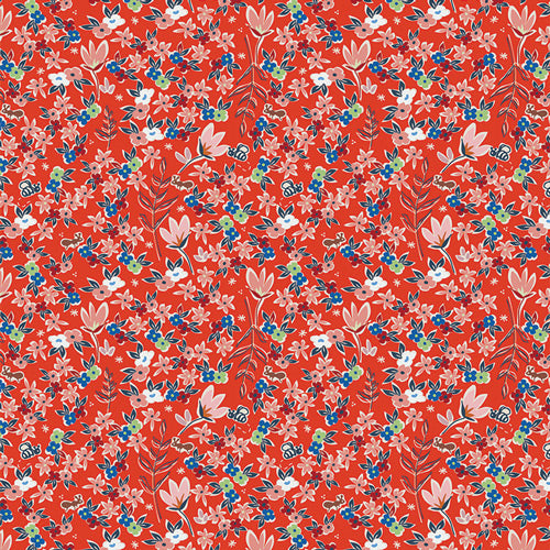 Minimo by Amy Sinibaldi : Garden of Dreams Crimson MIN-21210