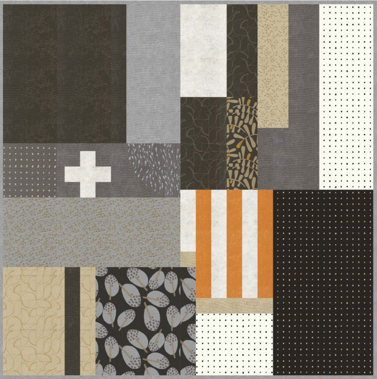 Mira by Zen Chic : Nordic Echo Quilt Kit