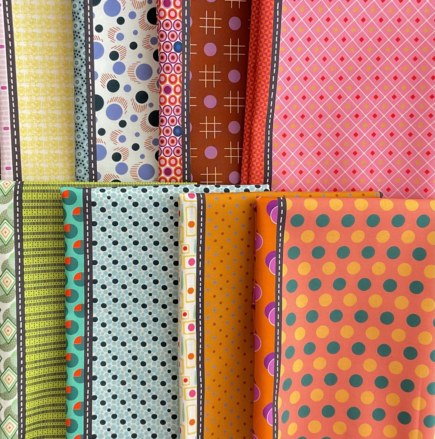 Mixed Bag of Lollies by Jen Kingwell : Fabric Bundles