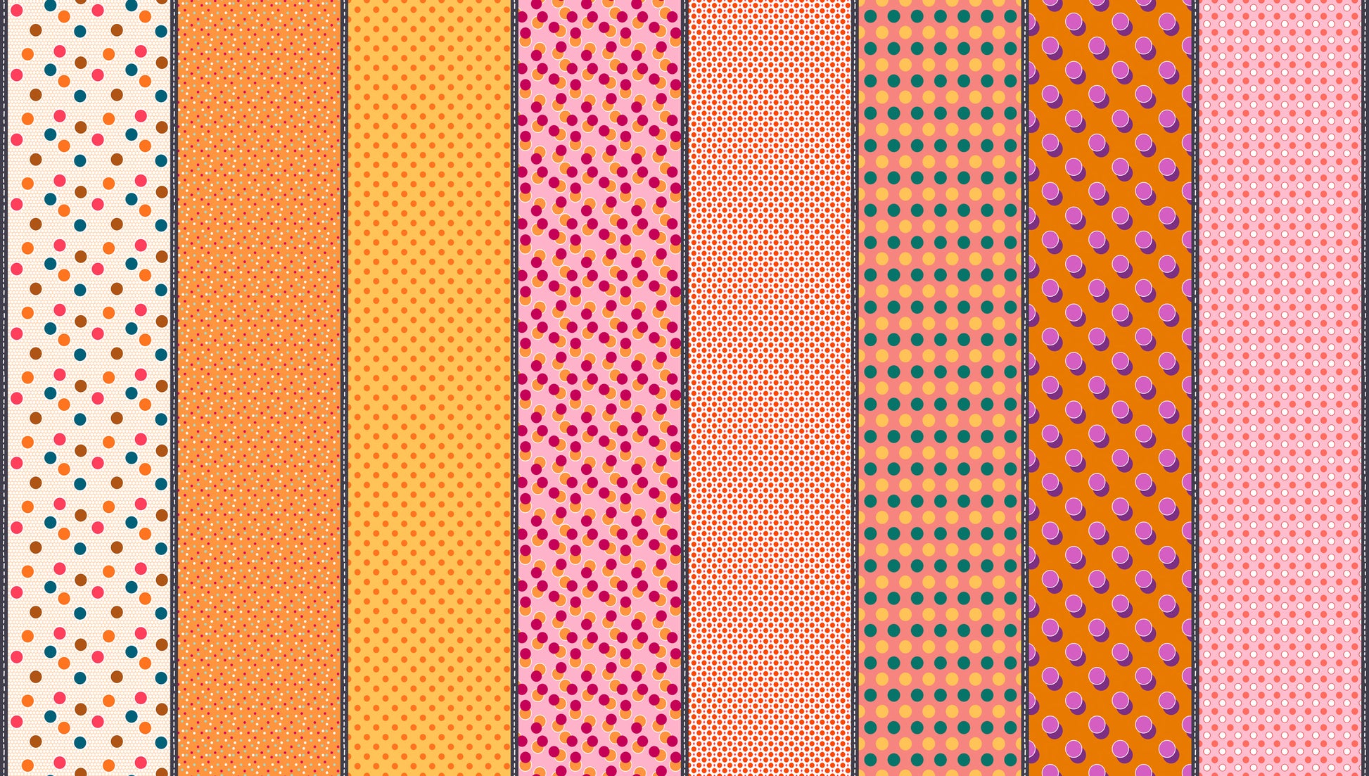 Mixed Bag of Lollies by Jen Kingwell : Lollies Gardenvale 18247 11