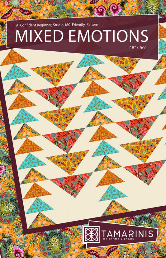Mixed Emotions Quilt Pattern by Tamarinis