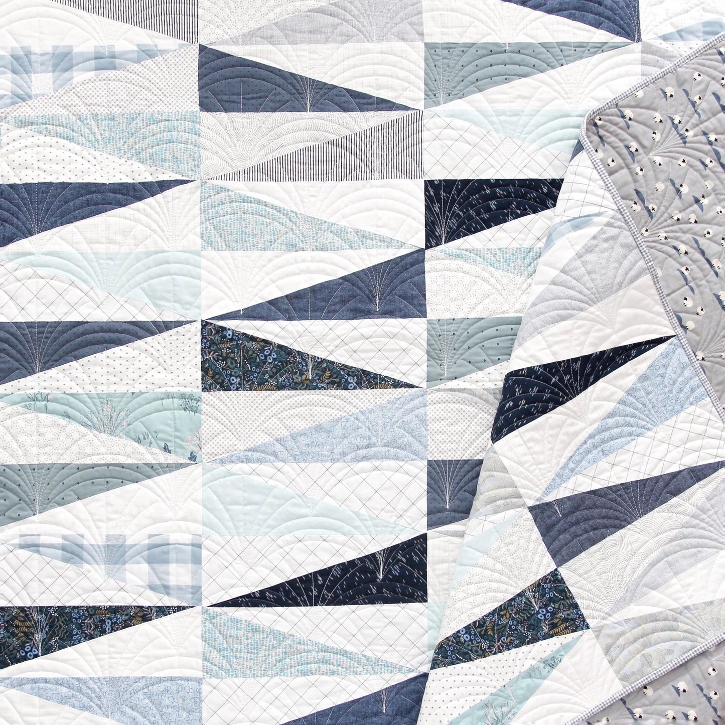 Mod Diamond Quilt Pattern by Pen + Paper Patterns