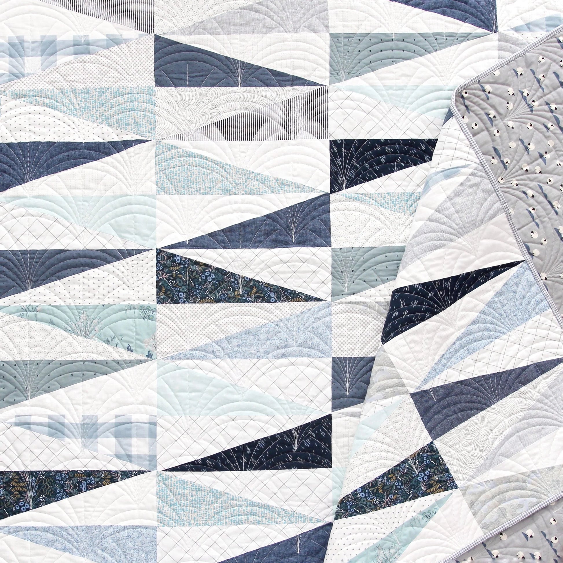 Mod Diamond Quilt Pattern by Pen + Paper Patterns