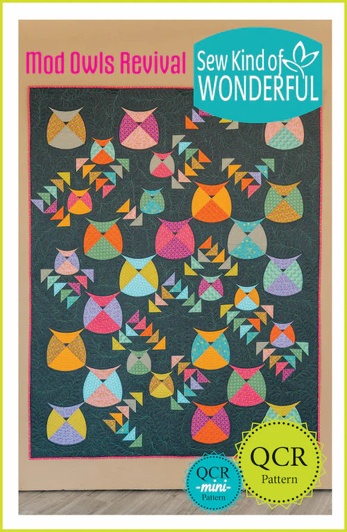 Mod Owls Revival Quilt Pattern by Sew Kind of Wonderful