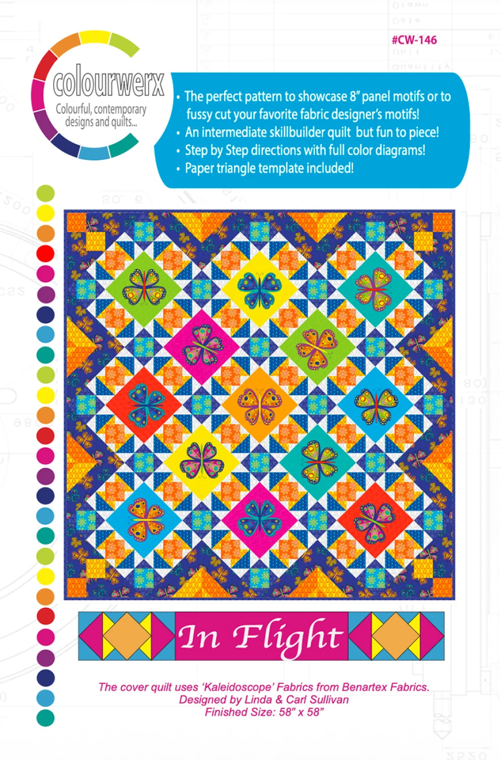 Mod by Giucy Giuce : In Flight Quilt Kit