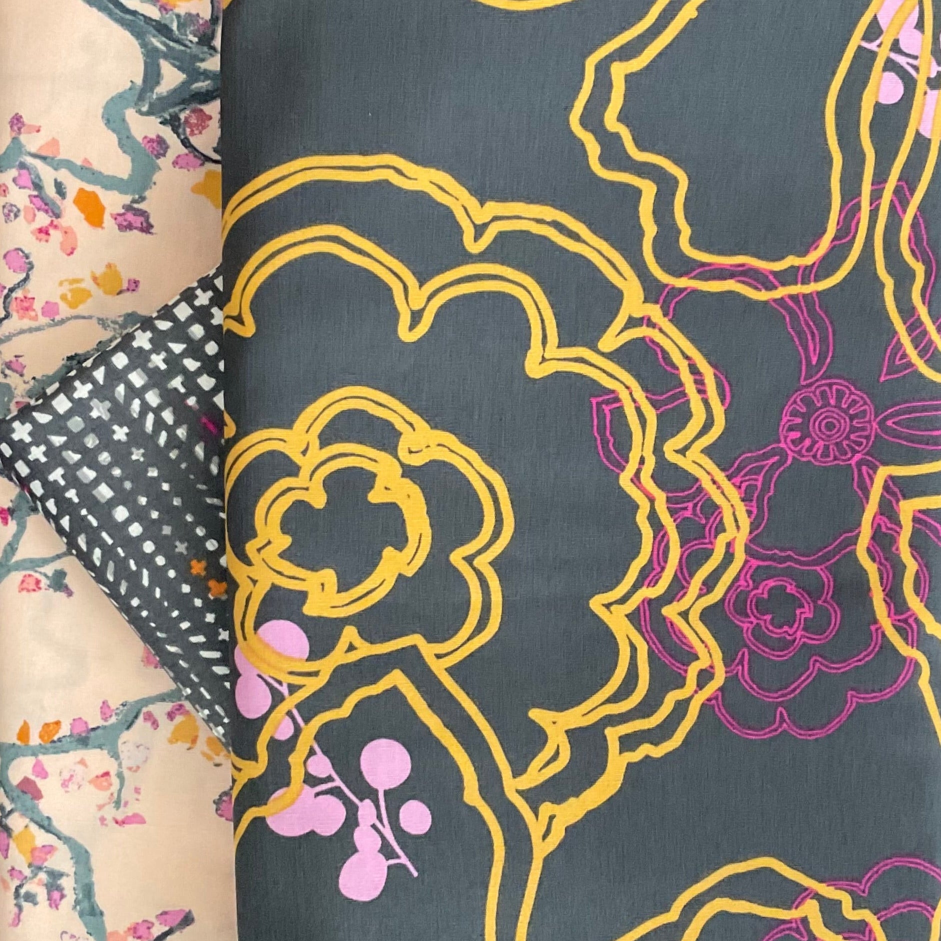 Modern Floral - Curated Whole Cloth Quilt Kit Bundle by Art Gallery Fabrics #11