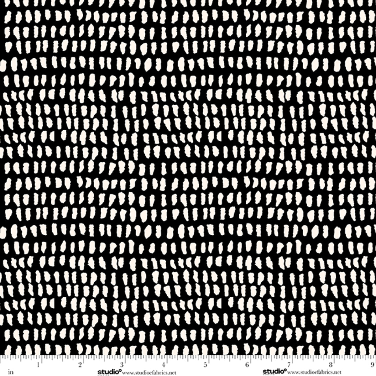 Monochrome Muse by Perfect Palette : Dashes Ebony/Porcelain 9152-93
