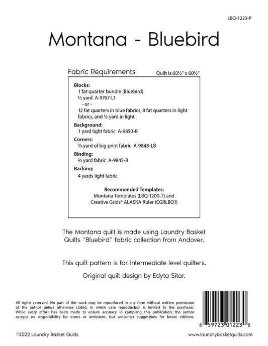 Montana - Bluebird # LBQ-1223-P - Special Order