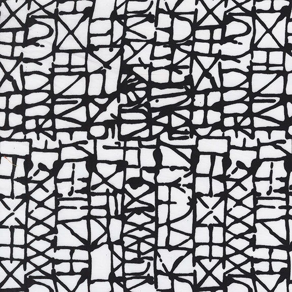 Moody Mod: Part 1 by Marcia Derse - Graphik Klee Leaded Glass 757Q-1