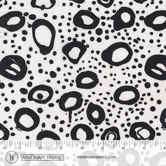 Moody Mod: Part 1 by Marcia Derse - Zen Garden Black & White Cookies 756Q-1