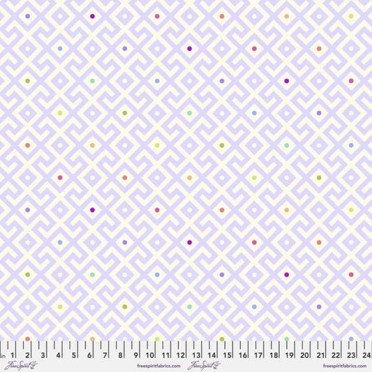 Moon Garden by Tula Pink : Mama Geo Dusk 108"³ Wide QBTP010.DUSK
