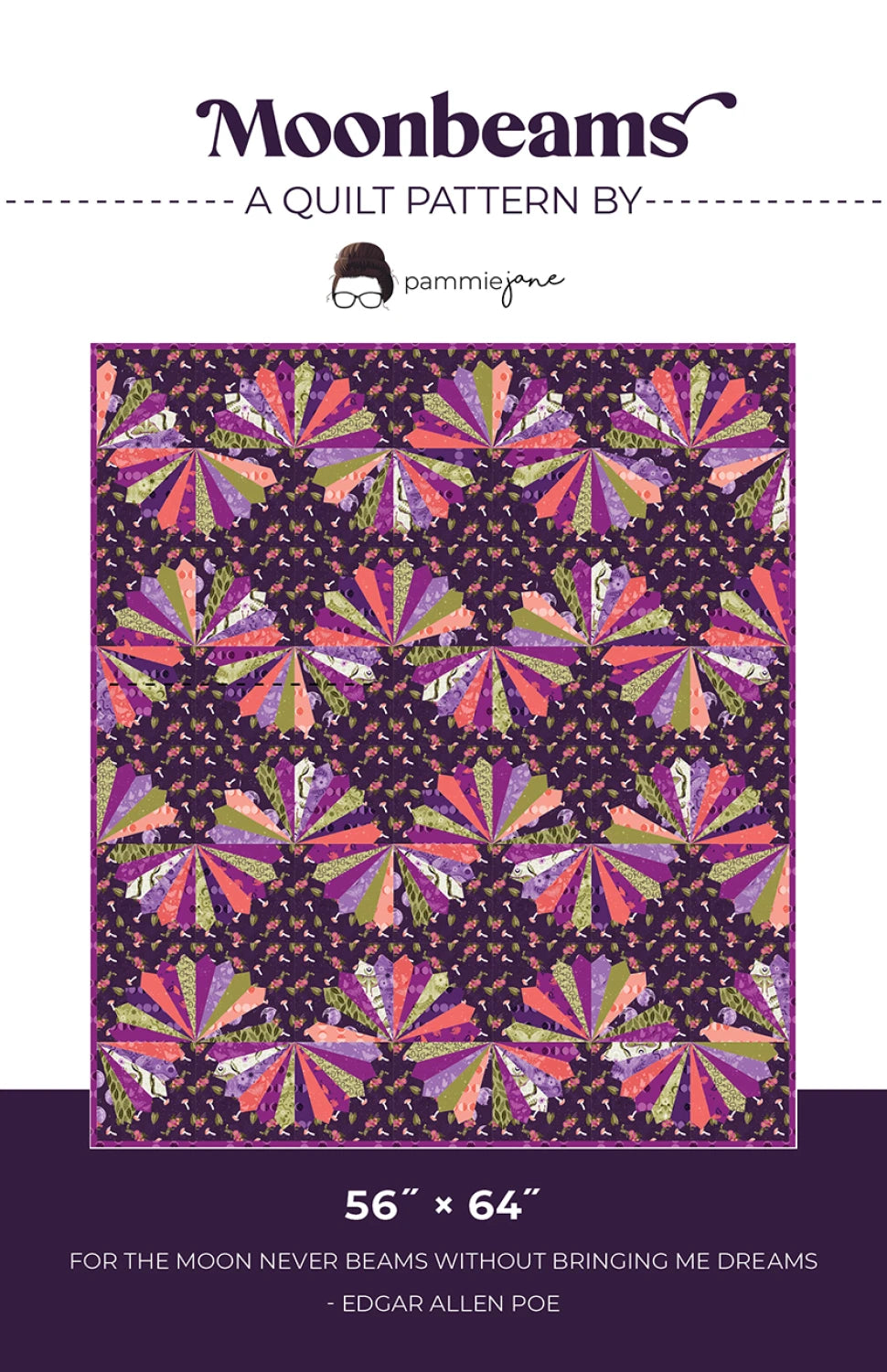 Moonbeams Quilt Pattern by Pammie Jane