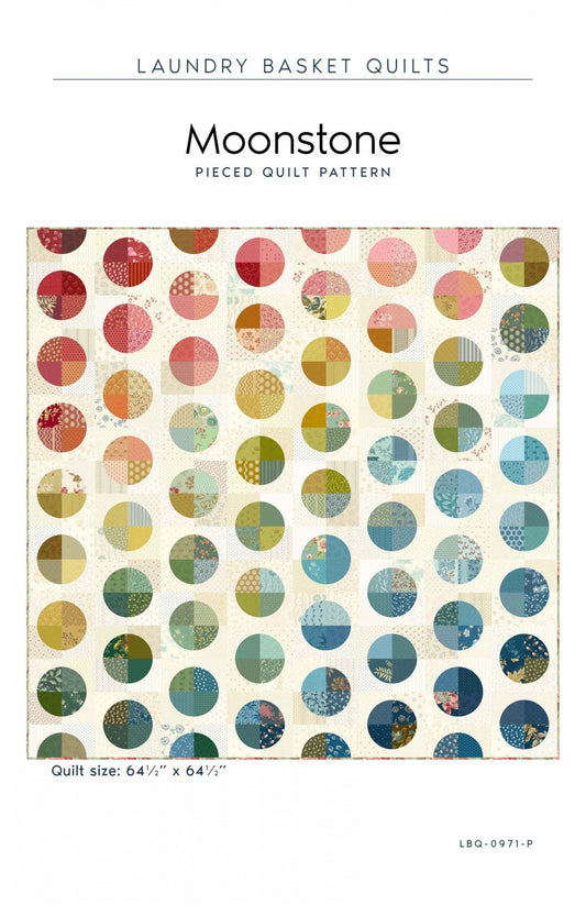 Moonstone Quilt Pattern by Laundry Basket Quilts