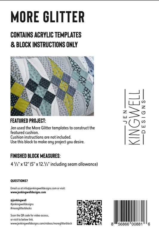 More Glitter Tempter by Jen Kingwell Designs - Special Order