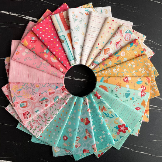 Mushroom Blooms by Poppie Cotton : Fabric Bundles