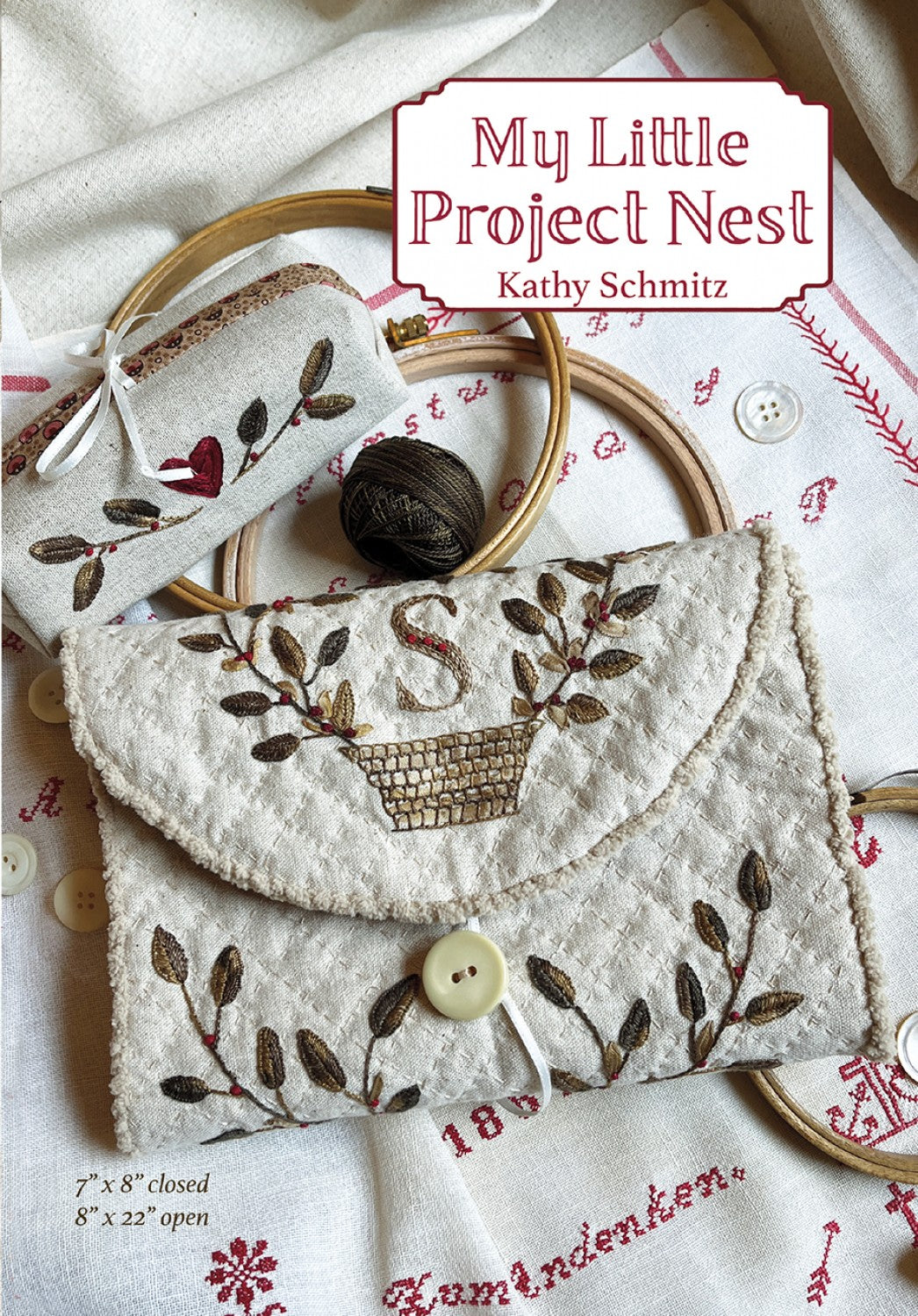 My Little Project Nest Embroidery Pattern by Kathy Schmitz