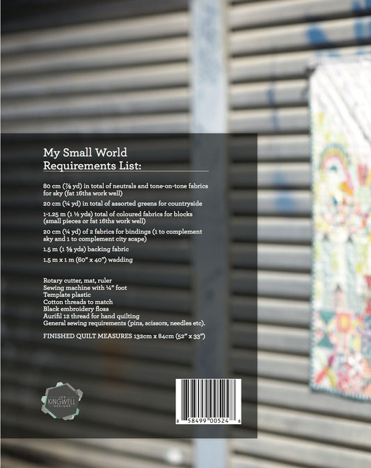 My Small World Booklet by Jen Kingwell Designs - Special Order