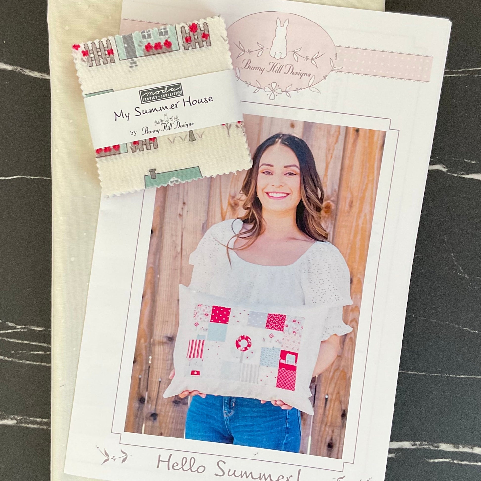 My Summer House by Bunny Hill Designs : Hello Summer Pillow Cover