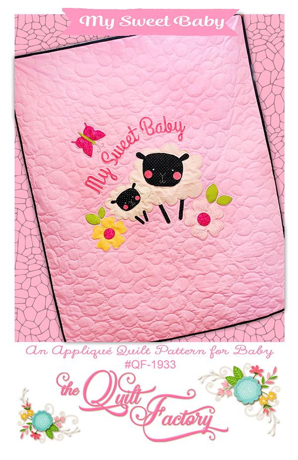 My Sweet Baby Applique Quilt Pattern by The Quilt Factory
