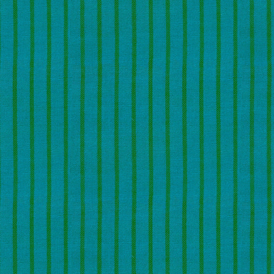 Mystic Fable Warp & Weft by Alexia Abegg : Apron Stripe Turquoise RS4123 16